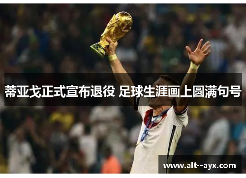 蒂亚戈正式宣布退役 足球生涯画上圆满句号